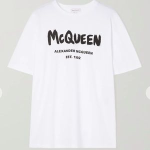 ALEXANDER MCQUEEN
Printed cotton-jersey T-shirt